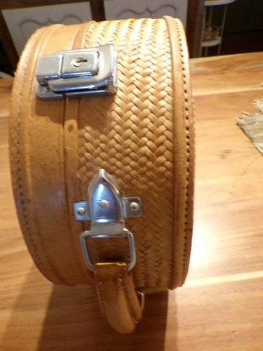 Sac main vanity case rond - a,