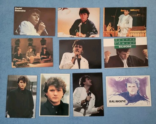 Daniel balavoine lot cartes - lot,