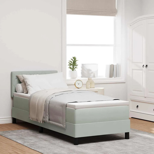 Box spring bed - spring, bed,