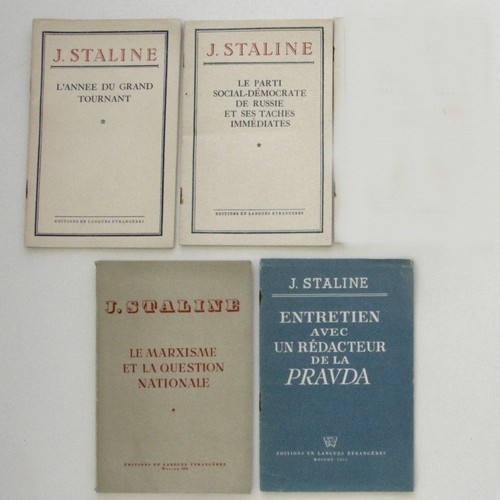 Lot fascicules staline - lot,