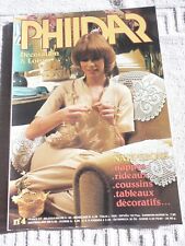 magazine phildar décoration loisirs n° 4 -  1979  DIAGRAMMES tricot /crochet
