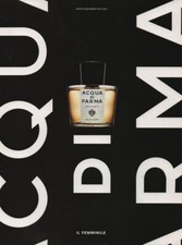 Publicité papier Parfum. Perfume ad. ACQUA DI PARMA Iris Nobile 2004