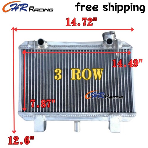 Row aluminum radiator for - row,