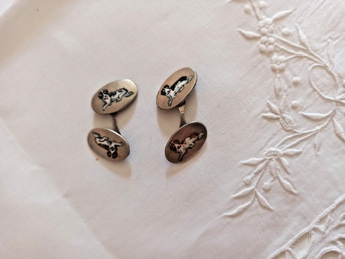 Paire boutons manchette - boutons,