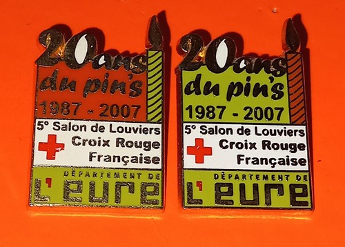 Pin croix rouge francaise - croix,