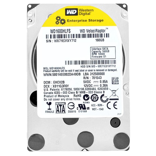 Disque dur 160go wd1600hlfs - wd,