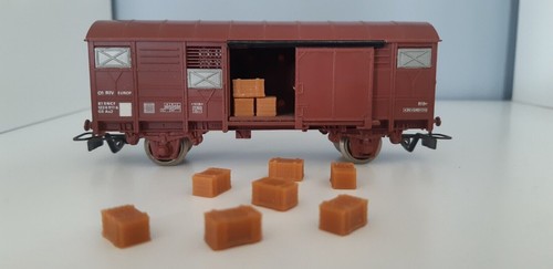 Caisses miniature bois - caisses, en