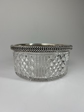 Saladier En Cristal Taillé Et