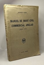 Manuel de droit civil et
