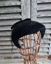 ANCIEN CHAPEAU FEMME BIBI NOIR