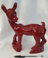 Céramique sculpture, rouge