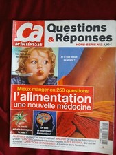 Revue ça m'intéresse hors série 2 mieux manger