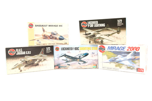 Airfix lot 5 maquettes - un,