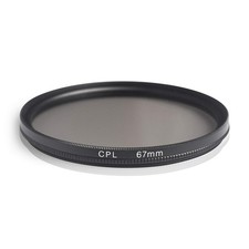 ® Filtre polarisant Circulaire Verre et Aluminium. pour Canon Sony Nikon Fuji...