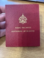Emballage Cité Du Vatican LIRE 500 Septembre 1978 ARGENT SÉDE VACANTE An