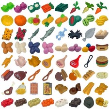 Playmobil lots nourriture viande légumes glacés médiévale ferme variantes