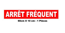 arret frequent livraison MAGNÉTIQUE voiture camion camionnette panneau