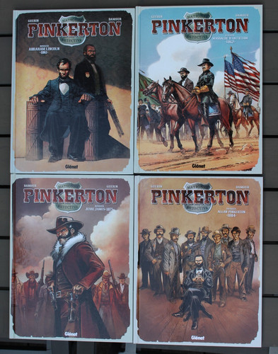 Lot pinkerton tomes 1 re - ,