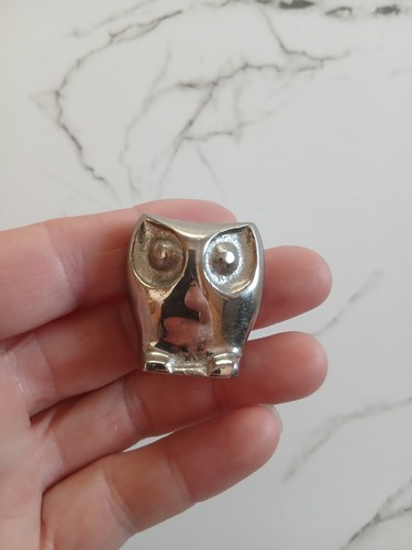Petite chouette metal - petite, en