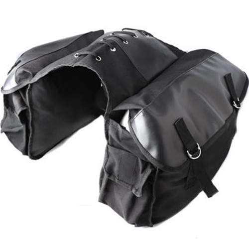 Two pockets saddle bags rear - saddle,