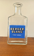 Carafe publicitaire BERGER BLANC – Collector vintage
