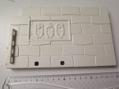 Mur pierres blanc - en, avec