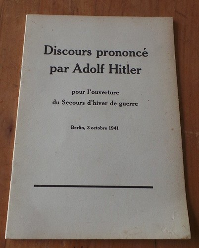 Discours prononcé par - discours,