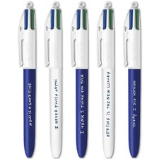 THOMAS LELU - LOT DE 5 STYLOS