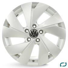 1x Original VW Golf 8 Belmont 6,5x 17 Pouces ET46 Rond 5x112 Argent 5H0601025B