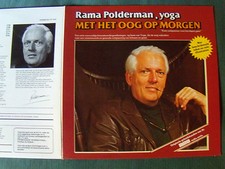 RAMA POLDERMAN, YOGA met het oog op morgen - LP + BOOK 18 PAGES 1977 ELF 47 14 G