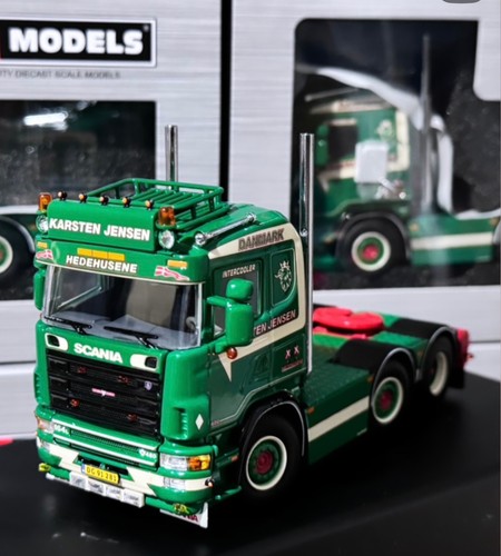 Scania 164l toit plat 6x2 - scania, twin