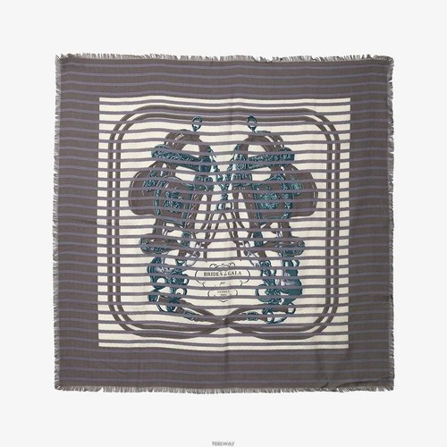 Hermes écharpe carrée - carrée, en
