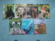 TERRE SAUVAGE LOT DE 7 MAGAZINES EN BON ETAT