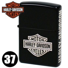 Logo Harley Davidson ZIPPO HDP 37 3 faces noir d'occasion