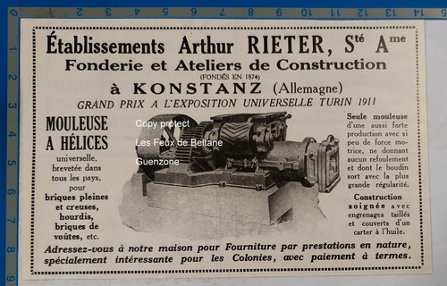 Mouleuse helices fonderie - mouleuse,