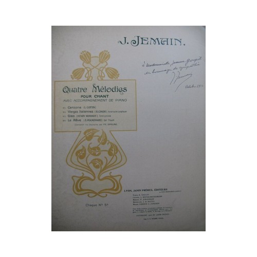 Jemain joseph canzone dedicace - jemain,