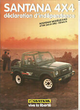 SANTANA S413 SAMOURAI / catalogue brochure prospekt dépliant publicitaire