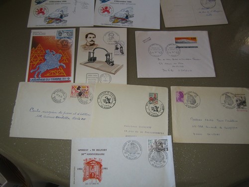 Superbe lot enveloppes - 10,
