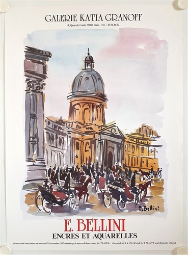 Poster emmanuel bellini - poster, 1987