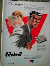 Publicité Vintage Advertising VITABRILL (Avril 1958) PUB VINTAGE