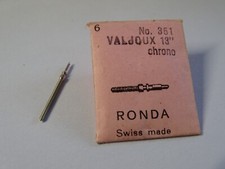 TIGE REMONTOIR MONTRE VALJOUX 13" CHRONO  Ø 120 LONGUEUR 20 mm RONDA N°351