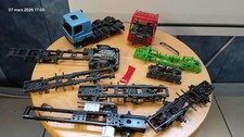 lot d'epave de chassis camion