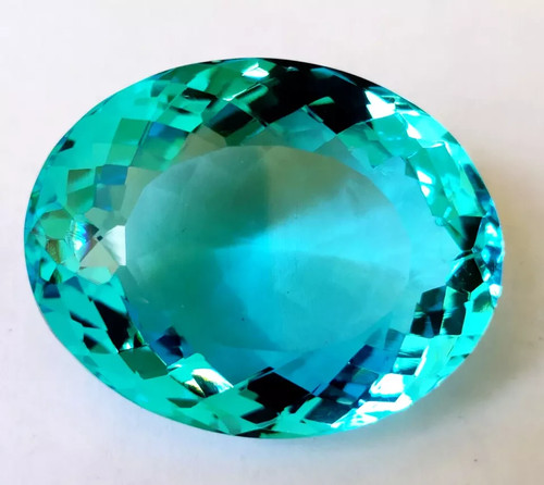 Aaa grande topaze bleue - +,