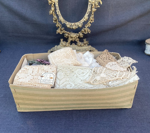 Lot dentelles diverse - lot,