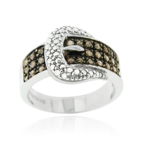 925 argent 4ct champagne - argent,