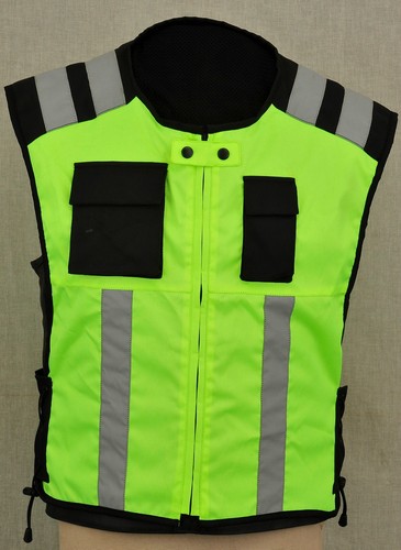Gilet hivis moto motocross - gilet,