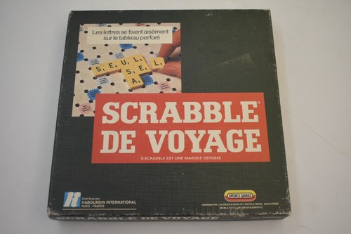Scrabble voyage edition - scrabble,