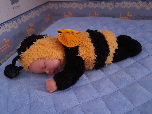 Poupée bébé abeille anne - bébé,