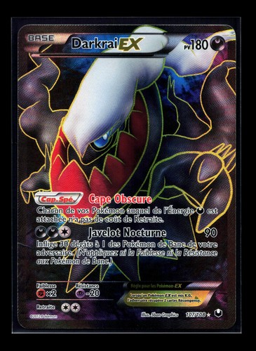 Carte pokémon darkrai - carte,