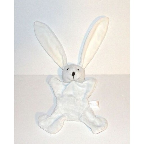 Doudou lapin bleu pastel - doudou,